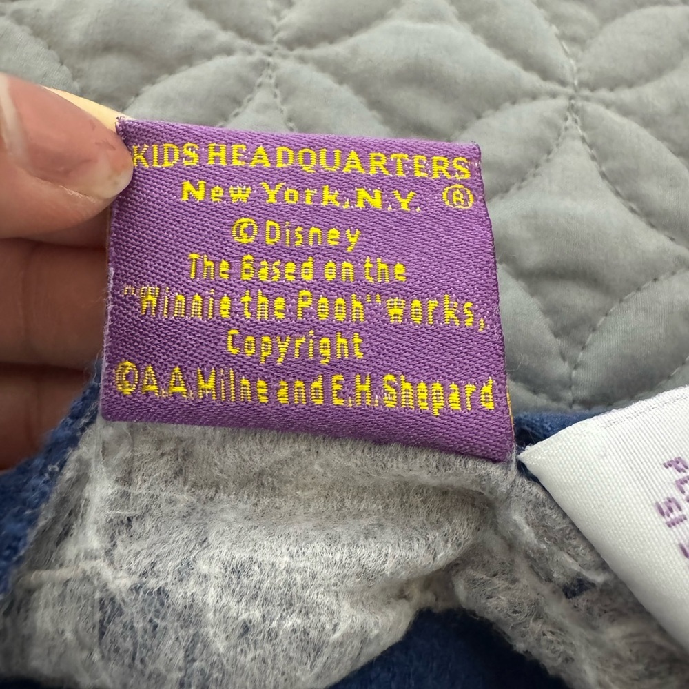 Disney Blue Baby Romper with Tigger Embroidery - Picture 3 of 6